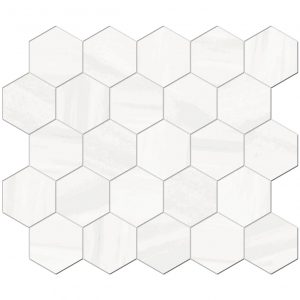 3 ¼” Hexagon Mosaic Dolomite Matte