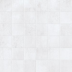 250249-2x2 SQUARE MOSAIC SHAPE - WHITE MATTE