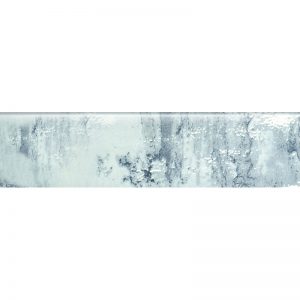 260278-3X12 SNAP BULLNOSE-SKY GLOSSY