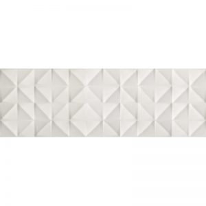 270254 - 16x48 SILK WALL TILE TOLL WHITE 3D