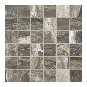 250366 Mosaic 2x2 taupe polished r