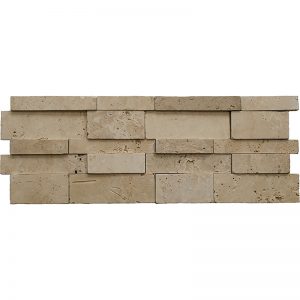 Pera Tile Meditera 7x20 Honed-Travertine Wall-Panels