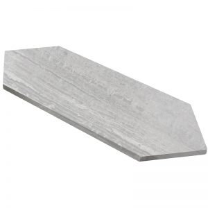 155205-18 honed 5 3:4x22 grigio Elegante picket tile 1