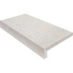 12" X 24" Coping with 2" Mitered L-Shape Drop: Silky Stone Light