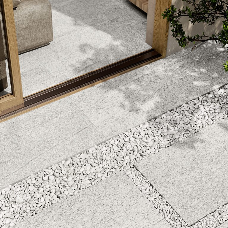 24″ X 48″ Porcelain Tile Upstone: Duke Bianco