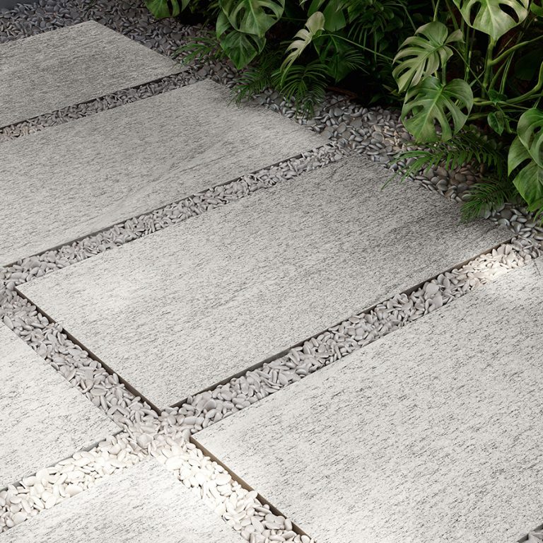 24″ X 48″ Porcelain Tile Upstone: Duke Bianco
