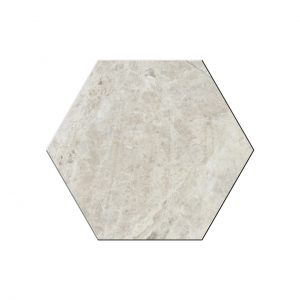 6 HEXAGON TILE argent