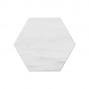 6 Hexagon Tile Bianco Dolomiti extra Honed