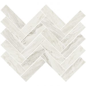 HERR Herringbone Gemstone white polished