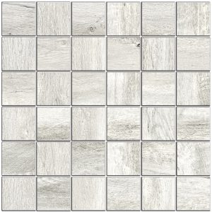 2x2 square mosaic outdoor white
