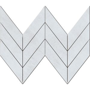 CHEV3 Midi Chevron Shape grey