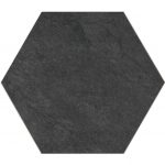 12" Hexagon Upstone: Mustang Nero