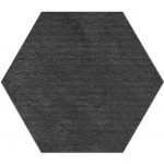 12" Hexagon Upstone: Mustang Nero