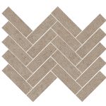 1 1/2" X 5 1/2" Herringbone Mosaic Upstone: Jura Beige