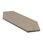 2 7/8" X 11" Picket Tile Porcelain Upstone: Jura Beige