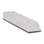 2 7/8" X 11" Picket Tile Porcelain Upstone: Duke Bianco
