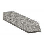 2 7/8" X 11" Picket Tile Porcelain Upstone: London Grigio