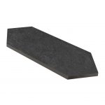 2 7/8" X 11" Picket Tile Porcelain Upstone: Mustang Nero