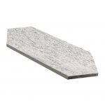 2 7/8" X 11" Picket Tile Porcelain Upstone: Duke Bianco