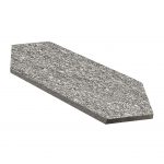 2 7/8" X 11" Picket Tile Porcelain Upstone: London Grigio