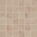 2" X 2" Square Mosaic Upstone: Jura Beige
