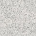2" X 2" Square Mosaic Upstone: Duke Bianco