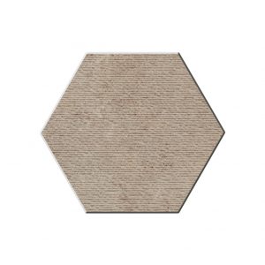 6hex Upstone Jura Beige rigato