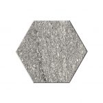 6" Hexagon Upstone: London Grigio