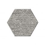 6" Hexagon Upstone: London Grigio