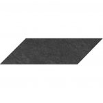 5 3/4" X 17 3/8" Chevron Upstone: Mustang Nero
