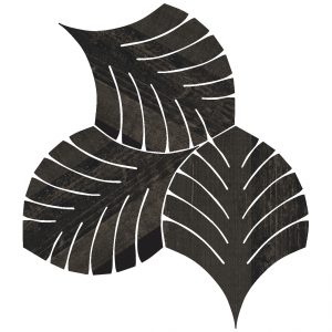 Foliage Vintage Wood Black 1