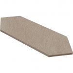 5 3/4" X 23 1/8" Picket Tile Porcelain Upstone: Jura Beige