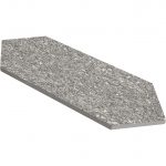5 3/4" X 23 1/8" Picket Tile Porcelain Upstone: London Grigio