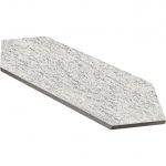 5 3/4" X 23 1/8" Picket Tile Porcelain Upstone: Duke Bianco