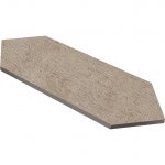 5 3/4" X 23 1/8" Picket Tile Porcelain Upstone: Jura Beige