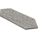 5 3/4" X 23 1/8" Picket Tile Porcelain Upstone: London Grigio