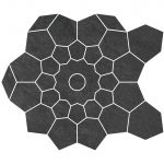 Bloom Mosaic Upstone: Mustang Nero