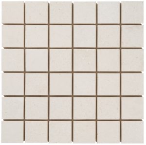 150297-LYMRA- 2 X 2 SQUARE MOSAIC - HONED