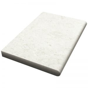 185183-VERANO-16 X 24 X 5CM BULLNOSE COPING - TUMBLED