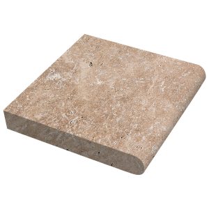 185191-ARCADIAN- 12 X 12 X 5CM BULLNOSE COPING - TUMBLED