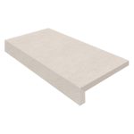 12" X 24" Coping with 2" Mitered L-Shape Drop: Saramago Limestone