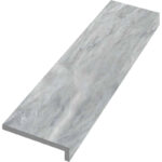 48" L-Shape Mitered Coping: Pietrasanta Grigio