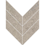 Coastal Grey 3" X 10" Macro Chevron Mosaic - Honed