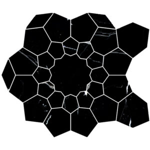 Noir Noble Bloom Mosaic