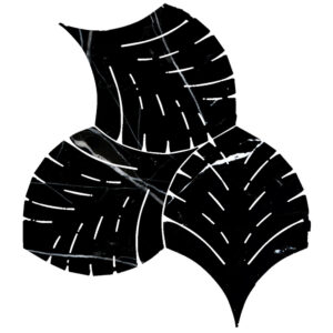 Noir Noble Foliage Mosaic