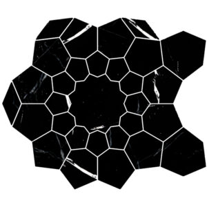 Noir Noble Bloom Mosaic