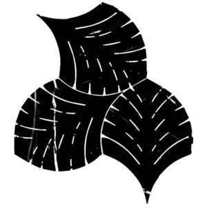 Noir Noble Foliage Mosaic