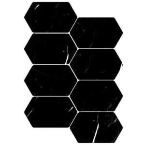 Noir Noble Hexbrick Mosaic