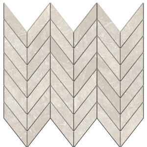 Sparta 1 1/2" X 3 5/8" Honed Mini Chevron Mosaic