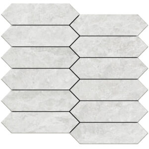 Vanilla 1 3/4" X 6 1/2" Picket Mosaic - Honed